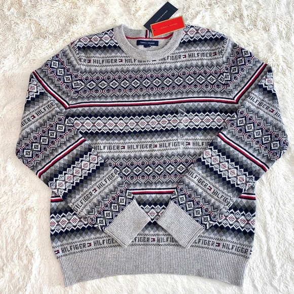🥷🏿🥷🏿🥷🏿TOMMY HILFIGERCHRISTMAS SWEATER!!!!